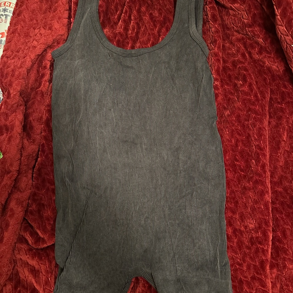 Gray Sleeveless Women's Jumpsuit